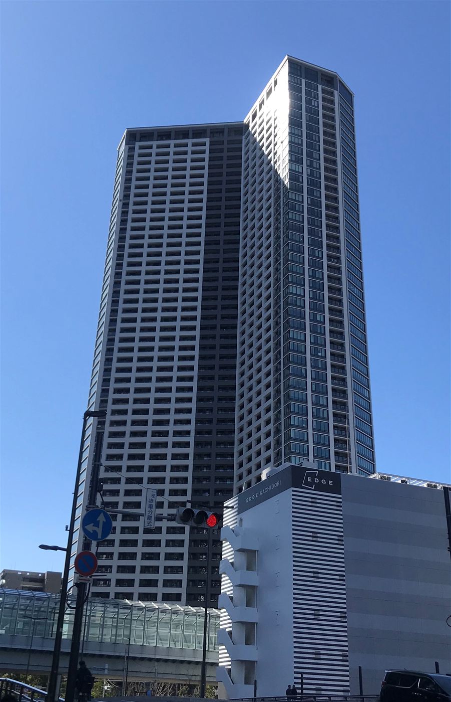 KACHIDOKI THE TOWERの外観